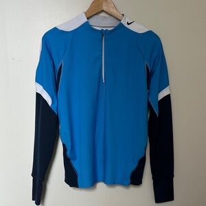 Nike Sphere by Tony Spackman 2004/05 1/4 Zip Long- Sleeve Shirt sz S